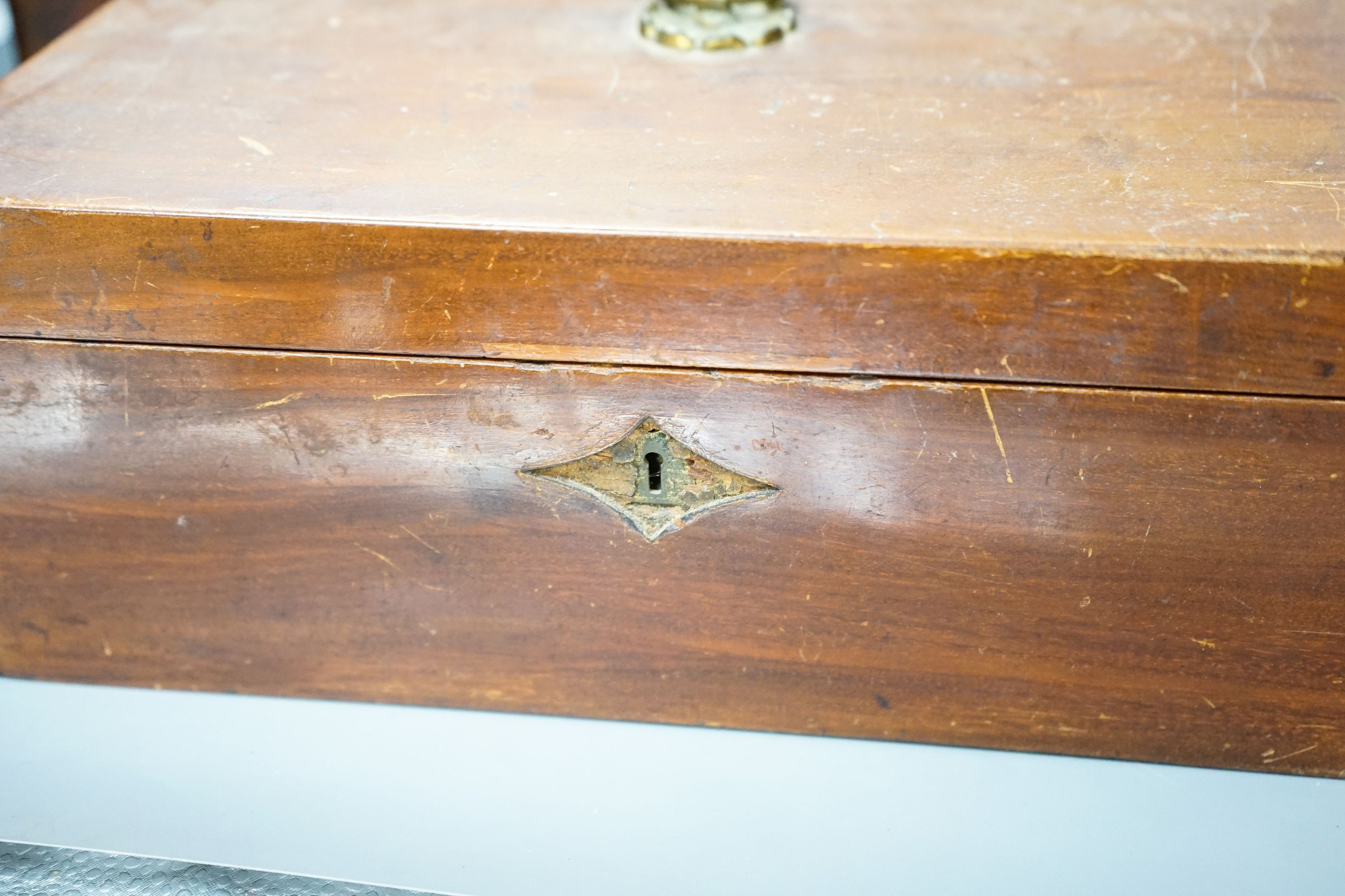 A Japanese lacquered rectangular box and two other boxes